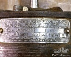 Dynastart North East Electric 6 volt model LR