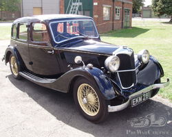 1937 Riley 12/4 Adelphi 4-door saloon