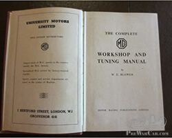 Instruction Manuals for every MG MMM & T series model
