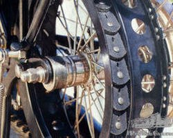 V-belt pre-war motorcycle or car
