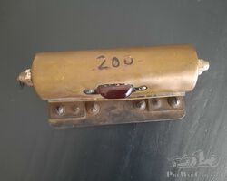 Number plate light1920's cupper complete