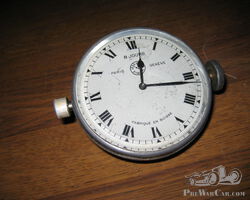 Jaeger Paris Side Wind 8 Jours Car Clock for Bugatti
