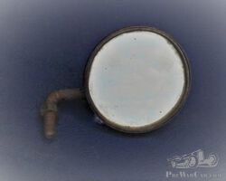 pre-war mirror, sports car