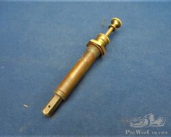 pre-war brass gasoline pressure air pump, new old stock