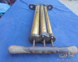 Brass air pump, USA 1890-1925
