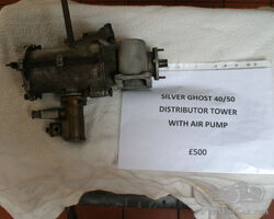Distributor tower with air pump