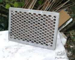 Rear under- floor mounted exhaust heated heater