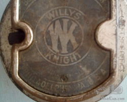Hub center for 1920s Willys Knight