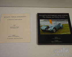 Bugatti Yesterday and Today : the Atlantic and other articles