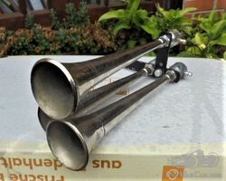 nickel-plated brass air horn original