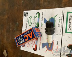 6 pieces Spark Plugs AC 75, new, never used