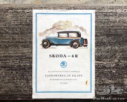 Skoda 4R brochure - German
