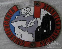 6 Rare old Grossglockner car badge