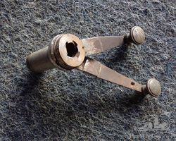 de dion bouton advance-retard and carburettor control for steering wheel