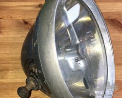 Pre War Marchal 8" Motorcycle Headlamp, Harley Davidson, BSA, Triumph, Bobber, Chopper, Norton, VMCC