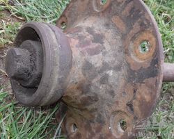 Vintage 1920s Buick half shaft and hub. An essential spare!