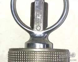 Bugatti radiator cap and Boyce meter