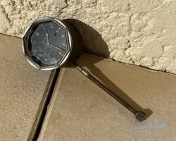 octogonal OS clock (50mm body diam)