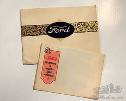 Ford model T catalogues