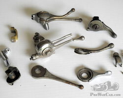 Amac and Amal motorcycle control levers