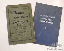 Morgan Three Wheeler publications