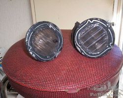 Bausch & Lomb side-lamps for Cadillac