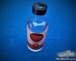 prewar shell oil bottle old new stock