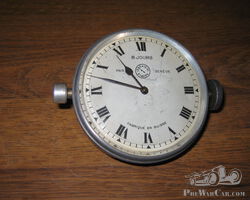 Jaeger 8 Jour Side Wind Car Clock for Bugatti