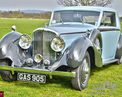 1938 Derby Bentley 4.25 MR overdrive series foursome coupe by De Villars.