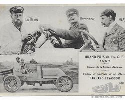 Grand Prix 1907 Panhard Levassor