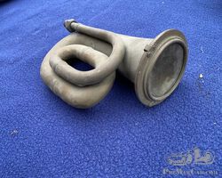 'Torpedo' stamped horn