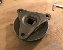 Bugatti prop shaft flange