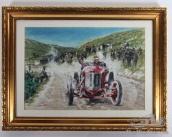 Original water color painting | Autumn auction Automobilia Ladenburg November 6 / 7, 2020