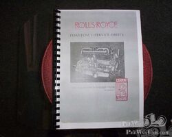 Rolls-Royce documentation (manuals) for Rolls-Royce
