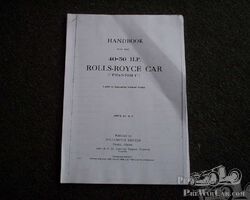 Rolls-Royce documentation (manuals) for Rolls-Royce