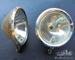 Front headlights prewar
