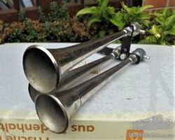 nickel-plated brass air horn original