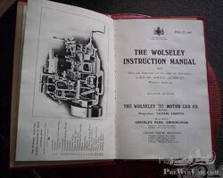 Wolseley documentation (manuals) for Wolseley