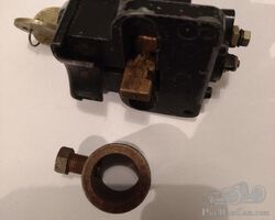 Klaxon iginition switch is original. The steering lock is new
