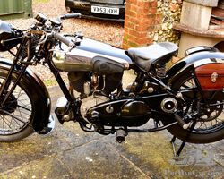 1938 Brough Superior SS80 Motorcycle