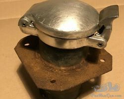 Vintage Aluminium Original Enots 2.5 inch Aston Style Petrol Cap & neck
