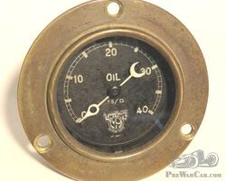 Smiths 0-40 vintage oil pressure gauge