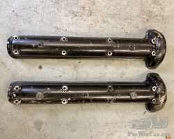 Alfa Romeo 6C 2500 set of valve covers in a very good condition