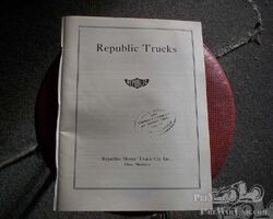Unidentified documentation (manuals) for Republic