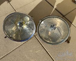 pair of Marchal Strilux headlights