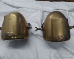 Riemann brass headlights type 3491A