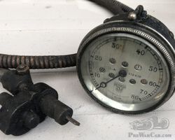 Alvis 12/50 speedometer