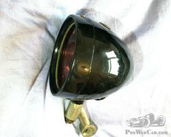 Vintage Rotax K559 Amber Fog Lamp, MG MMM M J L Type TC TD Rolls Royce Riley Bentley Aston Martin