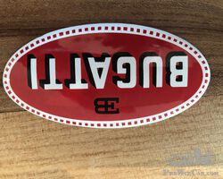 Good quality reproduction Bugatti radiator badge