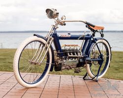1911 Pierce 4 cylinder | Mecum Motorcycle Auction in Las Vegas on April 29th 2021